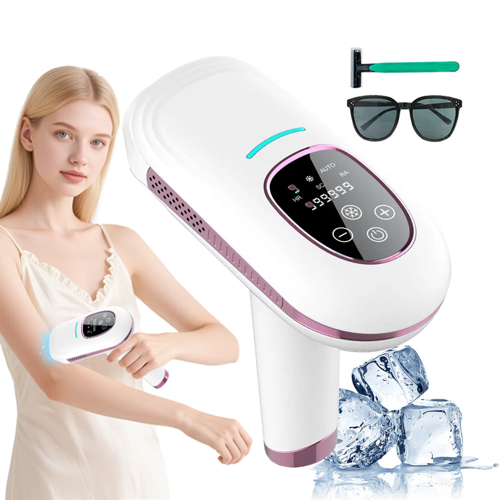 Epilator IPL TrustTech Ice Cooling  epilare definitiva fara durere