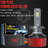 Bec LED Far Auto TrustTech T90 Plus H7, 220W, 22000 lm, 6000K, Canbus, 12V, Racire Avansata cu ventilator Silentios Fabricat din Aliminiu de avion de inalta calitate