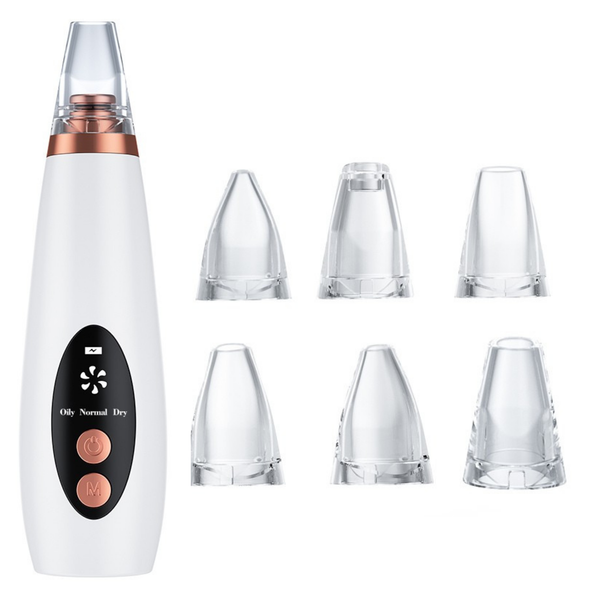 Aspirator Profesional pentru Puncte Negre –  Îndepărtare Acnee, Curățare Ten