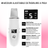 Scrubber Curatat piele Ultrasonic 4-in-1 TrustTech cu ionizare si EMS– Spatula Profesionala pentru Curatare Faciala