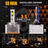 Bec LED Far Auto TrustTech D1S, 110W, 20000 lm, SET 2buc. 6500K, Canbus, 12-32V, Racire Avansata cu ventilator Silentios