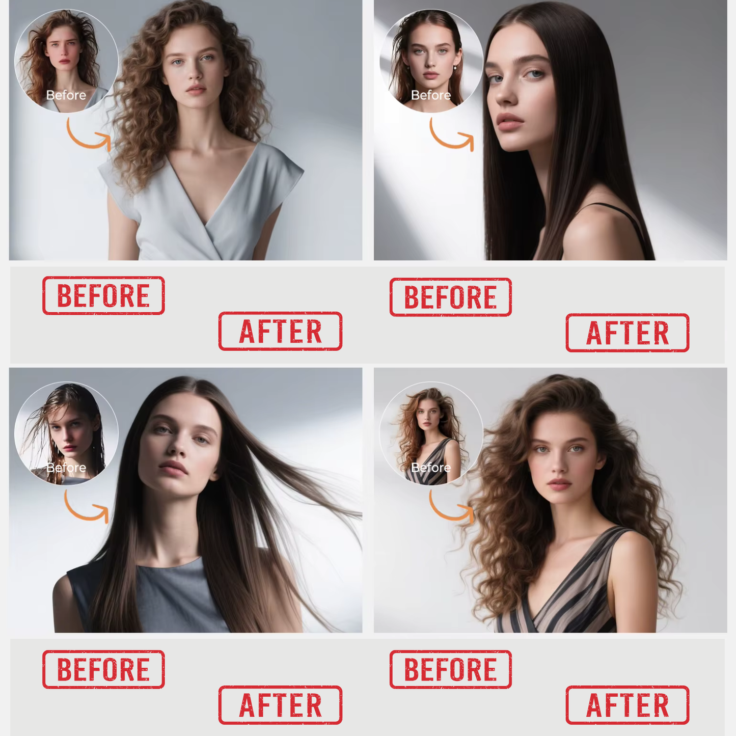 Perie electrică și uscător păr 6in1 TrustTech