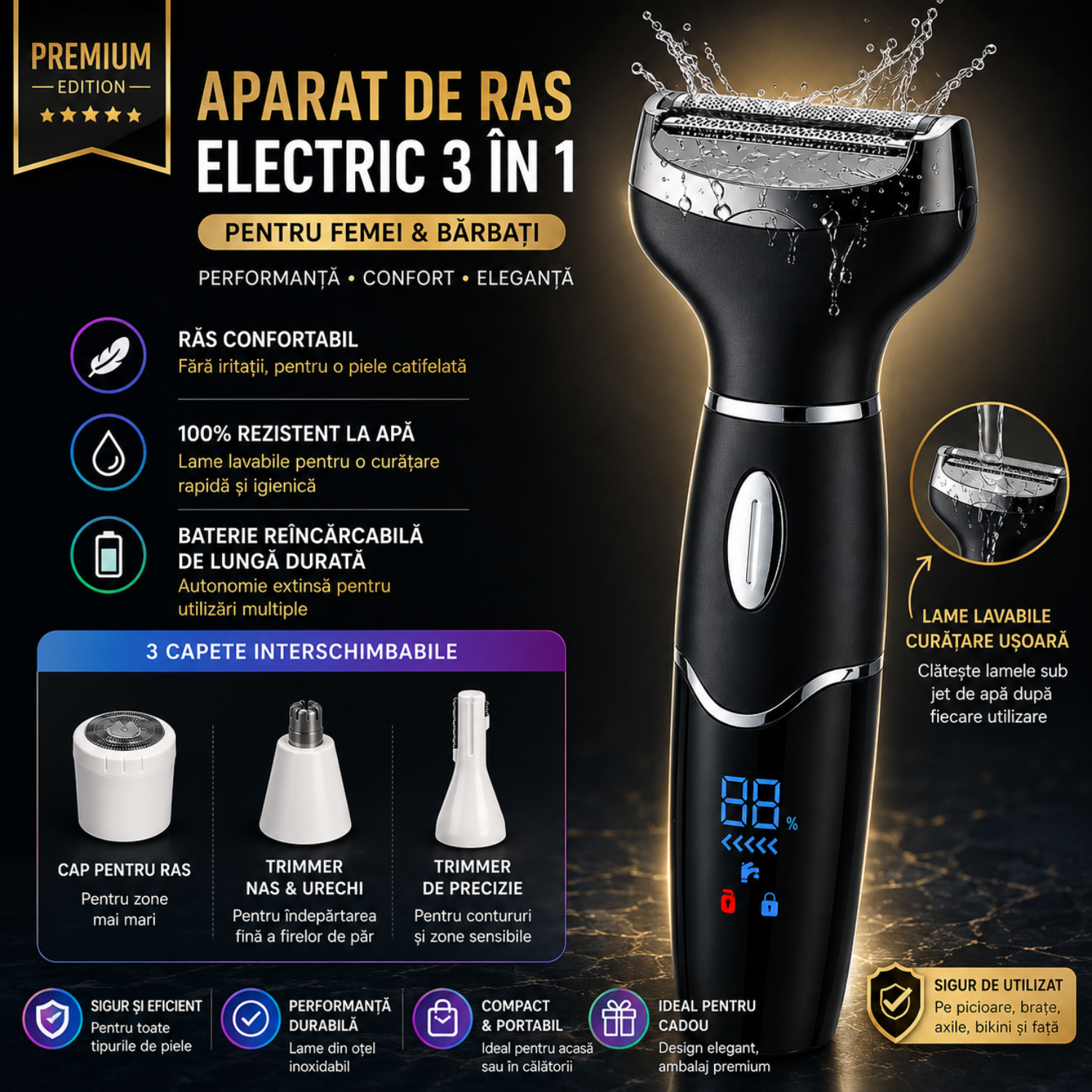 Aparat de Ras Electric TrustTech