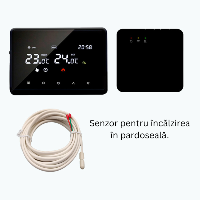 Termostat Inteligent Wireless WiFi TrustTech, Control de pe Telefon